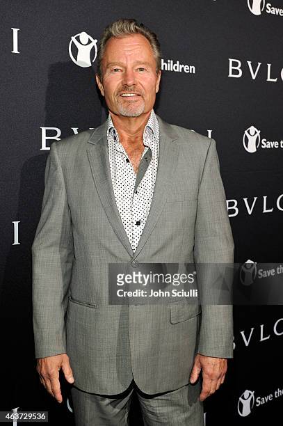 Actor John Savage attends BVLGARI and Save The Children STOP. THINK. GIVE. Pre-Oscar Event at Spago on February 17, 2015 in Beverly Hills, California.