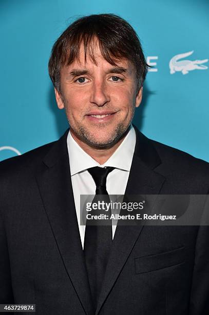Honoree Richard Linklater attends the 17th Costume Designers Guild Awards with presenting sponsor Lacoste at The Beverly Hilton Hotel on February 17,...