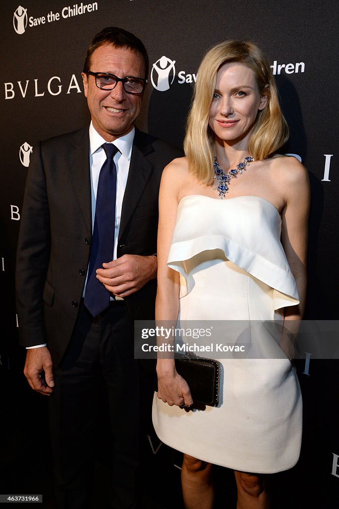 BVLGARI And Save The Children STOP. THINK. GIVE. Pre-Oscar Event - Red Carpet