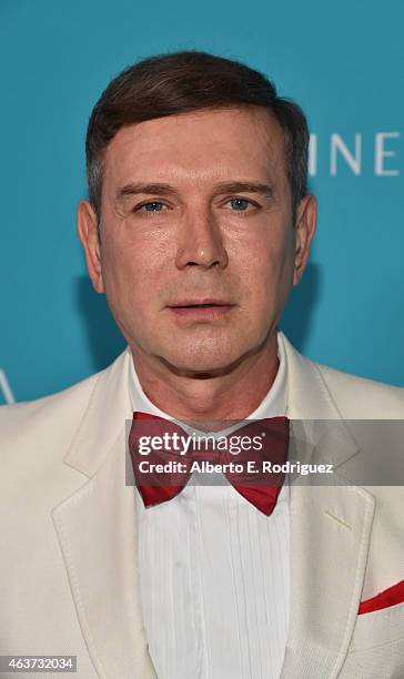 Eugene Sadovoy attends the 17th Costume Designers Guild Awards with presenting sponsor Lacoste at The Beverly Hilton Hotel on February 17, 2015 in...