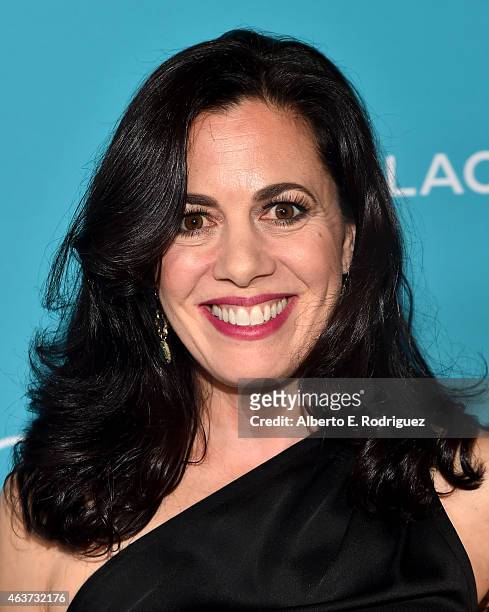 Actress Jacqueline Mazarella attends the 17th Costume Designers Guild Awards with presenting sponsor Lacoste at The Beverly Hilton Hotel on February...