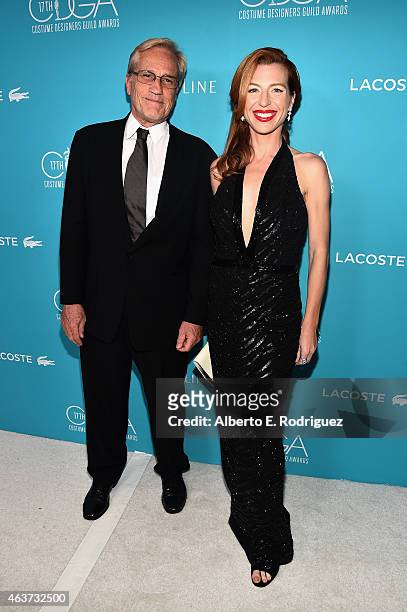 Director/producer Randal Kleiser and actress Tanna Frederick attend the 17th Costume Designers Guild Awards with presenting sponsor Lacoste at The...