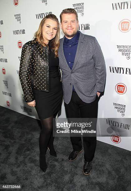 Vanity Fair Executive West Coast Editor Krista Smith and actor James Corden attend Vanity Fair and FIAT celebration of Young Hollywood, hosted by...