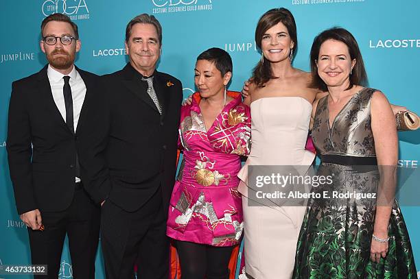 Actors Kevin Christy, costume designer Ane Crabtree, actress Betsy Brandt and producer/writer Michelle Ashford attend the 17th Costume Designers...
