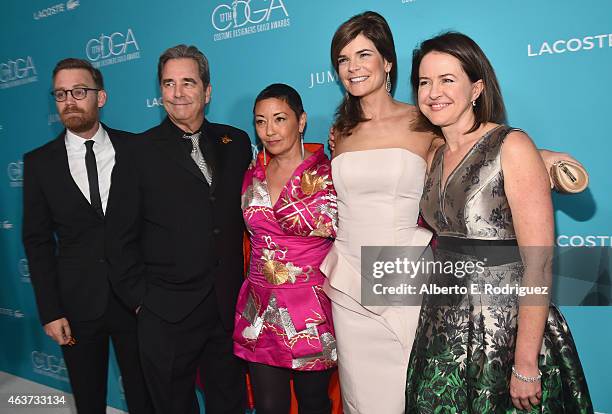 Actors Kevin Christy, costume designer Ane Crabtree, actress Betsy Brandt and producer/writer Michelle Ashford attend the 17th Costume Designers...