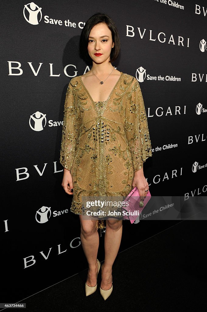 BVLGARI And Save The Children STOP. THINK. GIVE. Pre-Oscar Event - Red Carpet