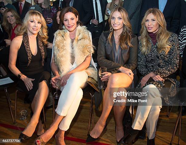 Television personalities Ramona Singer, LuAnn de Lesseps, Heather Thomson, and Carole Radziwill attend the Sonja Morgan New York Brands Launch Event...