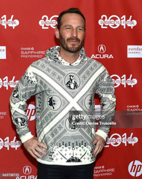 Jason Bentley arrives at "Under The Electric Sky " Premiere - 2014 Sundance Film Festival at Library Center Theater on January 18, 2014 in Park City,...