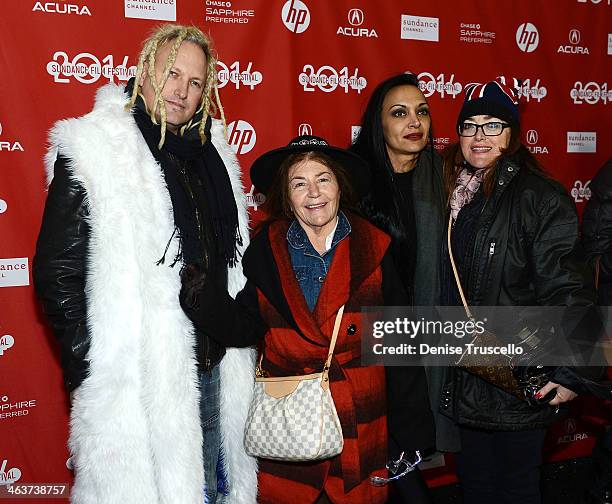 Irene Rotella and Nicole Rotella arrive at "Under The Electric Sky " Premiere - 2014 Sundance Film Festival at Library Center Theater on January 18,...