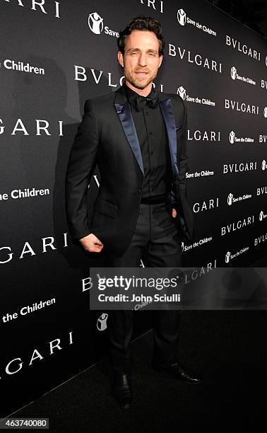 Florist Jeff Leatham attends BVLGARI and Save The Children STOP. THINK. GIVE. Pre-Oscar Event at Spago on February 17, 2015 in Beverly Hills,...