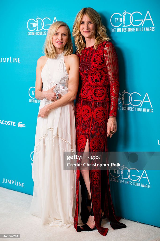 17th Costume Designers Guild Awards With Presenting Sponsor Lacoste - Green Room