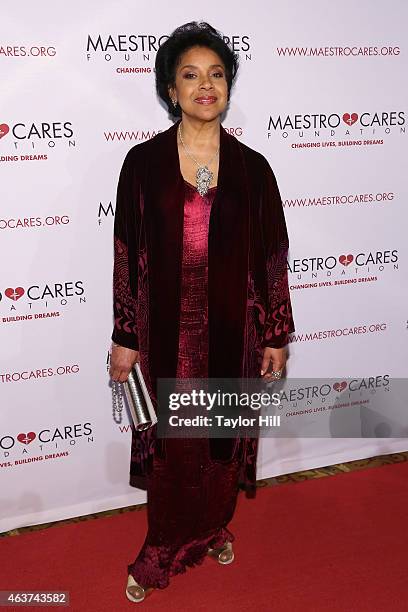 Phylicia Rashad attends the 2015 Maestro Cares Gala at Cipriani Wall Street on February 17, 2015 in New York City.