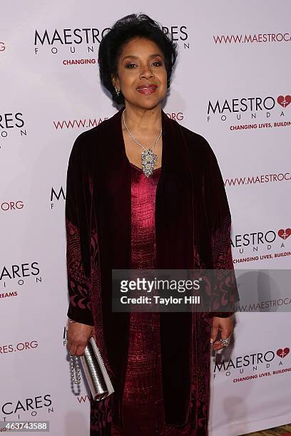 Phylicia Rashad attends the 2015 Maestro Cares Gala at Cipriani Wall Street on February 17, 2015 in New York City.