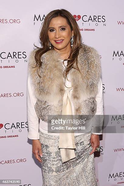 Meera T. Gandhi attends the 2015 Maestro Cares Gala at Cipriani Wall Street on February 17, 2015 in New York City.