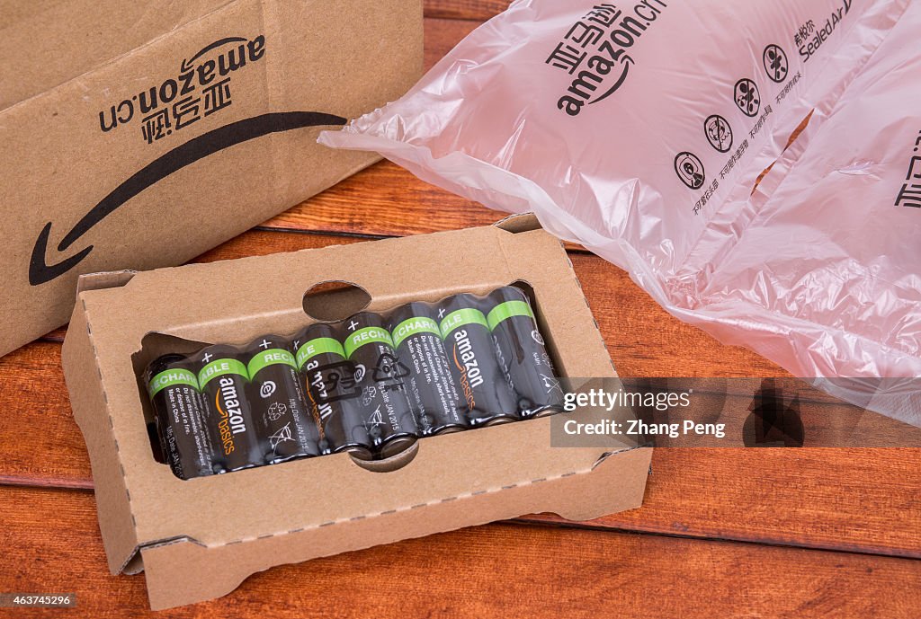 Batteries of Amazon's own brand.  Amazon has launched its...