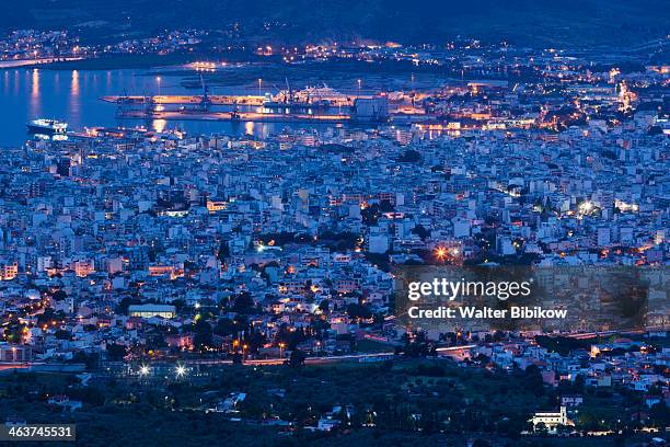 greece, thessaly region, pelion peninsula - volos stock-fotos und bilder