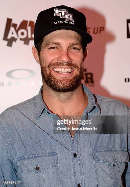 Geoff Stults attends Day 2 of Oakley Learn To Ride With AOL At Sundance on January 18, 2014 in Park City, Utah.
