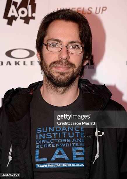 Martin Starr attends Day 2 of Oakley Learn To Ride With AOL At Sundance on January 18, 2014 in Park City, Utah.