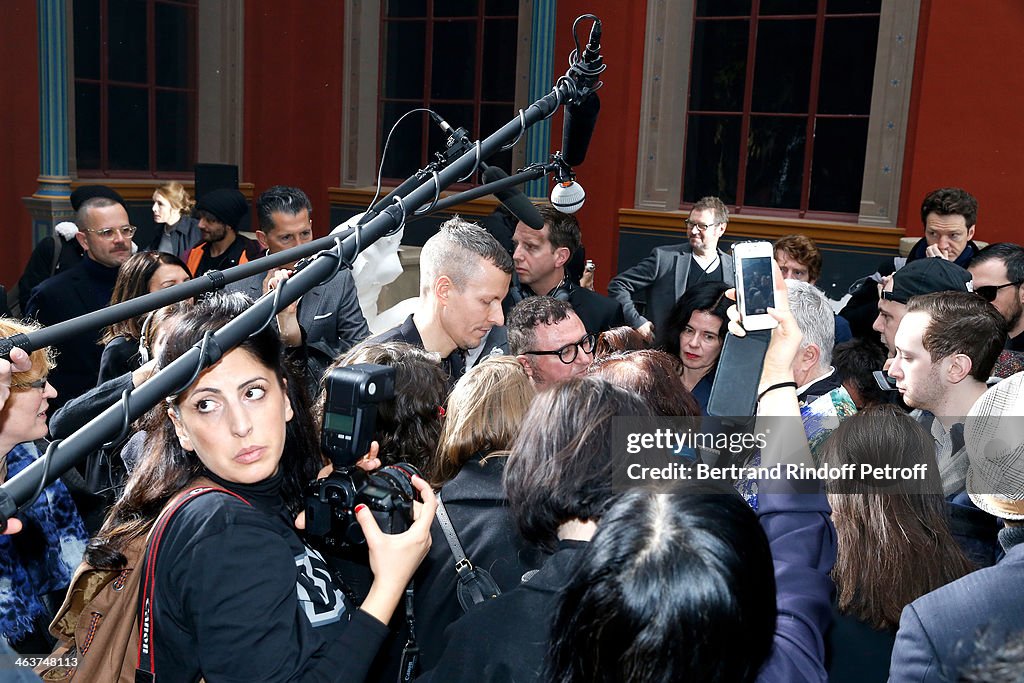 Lanvin : Front Row - Paris Fashion Week - Menswear F/W 2014-2015