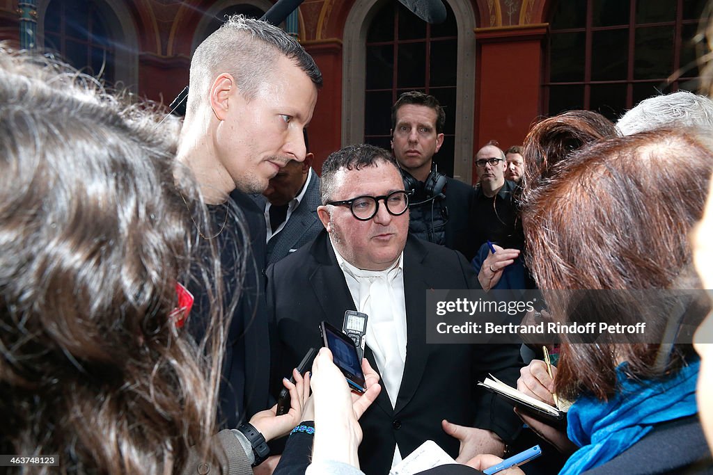 Lanvin : Front Row - Paris Fashion Week - Menswear F/W 2014-2015