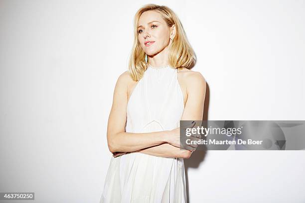 Actress Naomi Watts poses for a portrait at the 17th Costume Designers Guild Awards on February 17, 2015 in Beverly Hills, California.