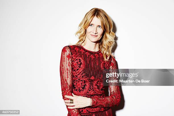 Actress Laura Dern poses for a portrait at the 17th Costume Designers Guild Awards on February 17, 2015 in Beverly Hills, California.