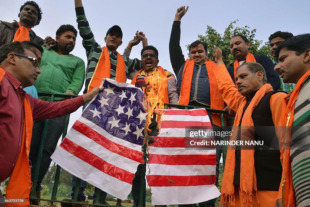 INDIA-US-RELIGION-PROTEST