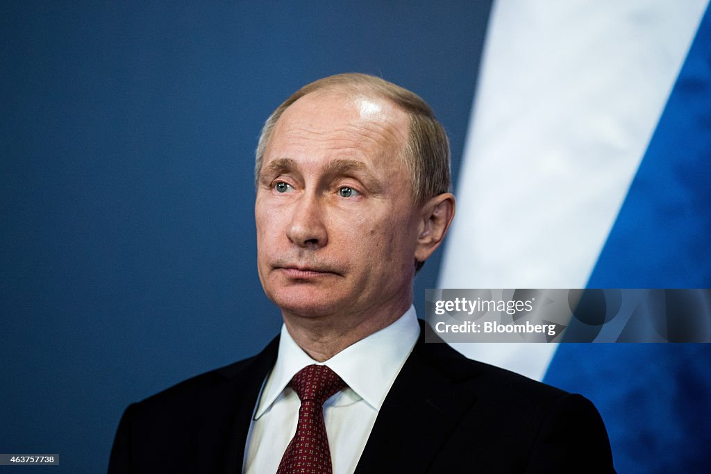 Russia's President Vladimir Putin And Hungary's Prime Minister Viktor Orban News Conference