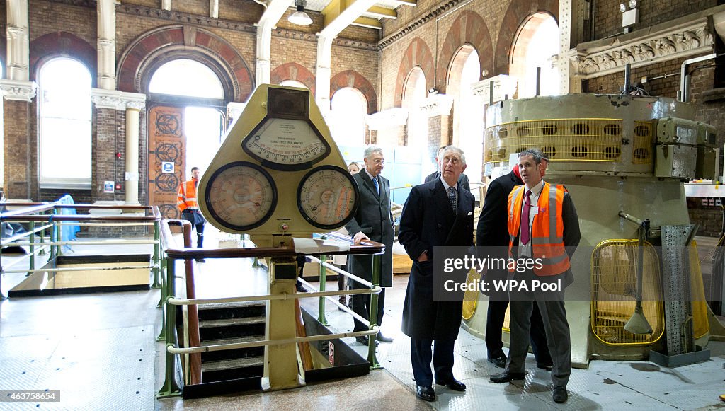 The Prince Of Wales Marks 150th Anniversary Of London's Sewer Network