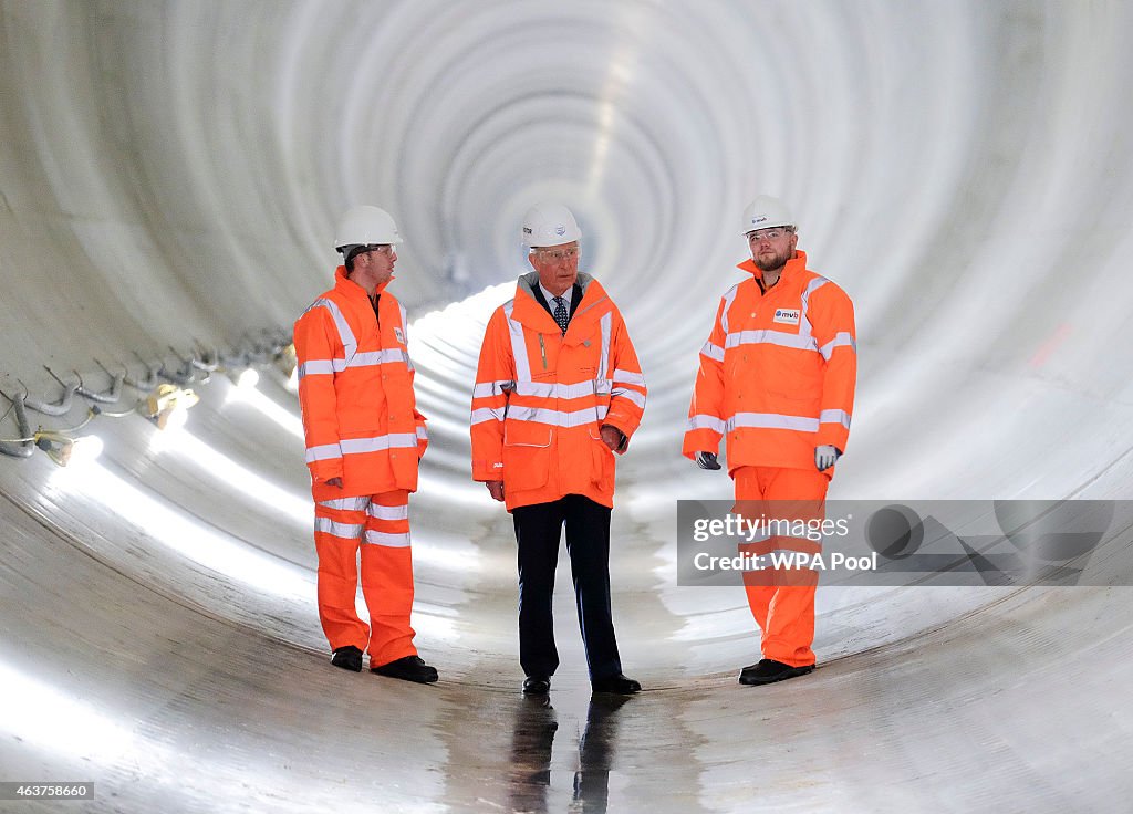 The Prince Of Wales Marks 150th Anniversary Of London's Sewer Network