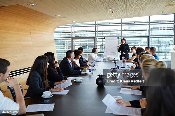 big strategy presentation in conference room - well dressed young man stock pictures, royalty-free photos & images