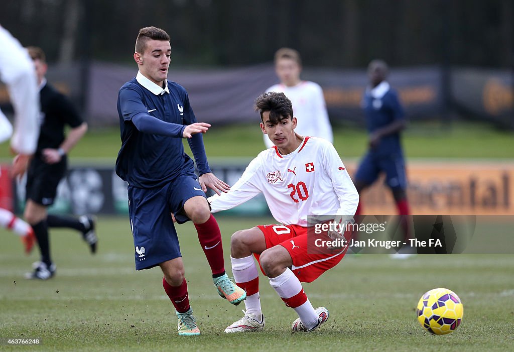 France U16 v Switzerland U16 - UEFA Under-16 Development Tournament