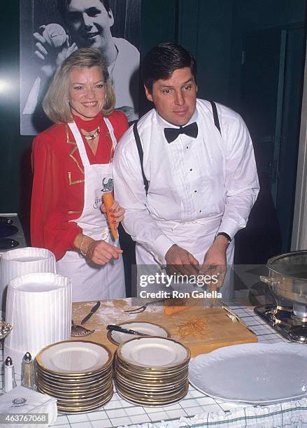 Former baseball player Tom Seaver and wife Nancy attend the First Annual Gourmet Gala to Benefit the Greater New York March of Dimes Birth Defects...