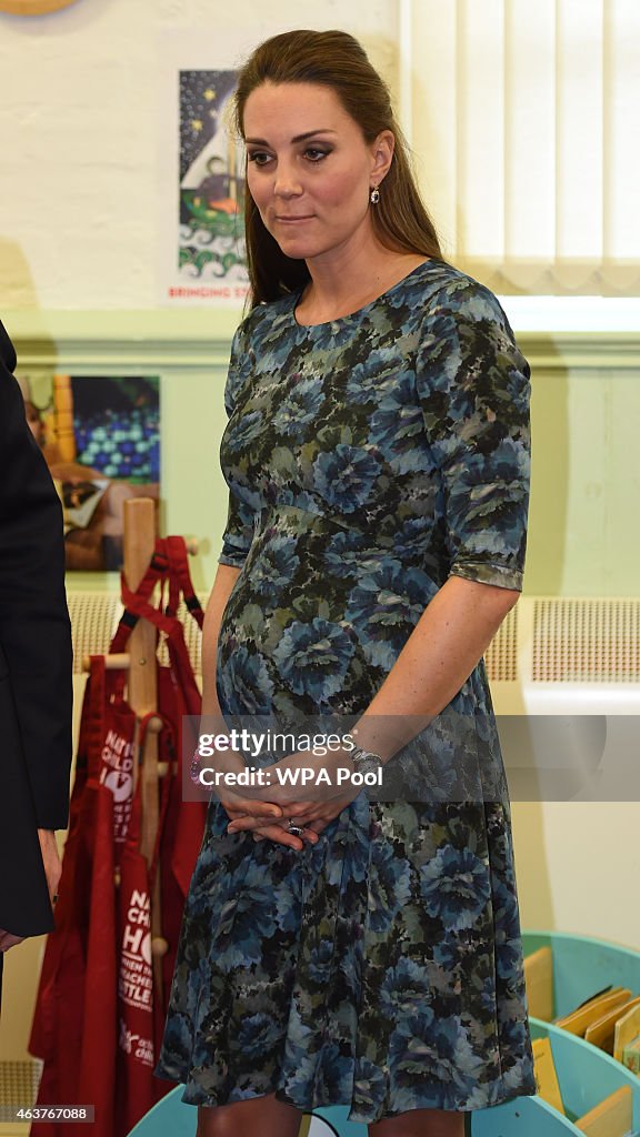 The Duchess Of Cambridge Visits Action For Children's Cape Hill Children's Centre
