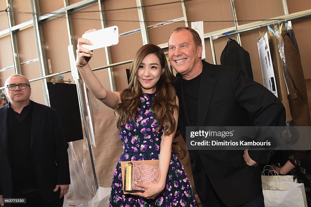 Michael Kors Fall 2015 Runway Show - Backstage