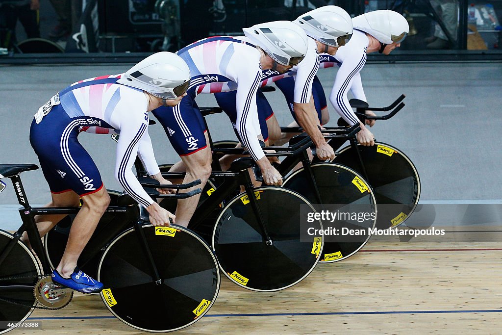 UCI Track Cycling World Championships - Day One