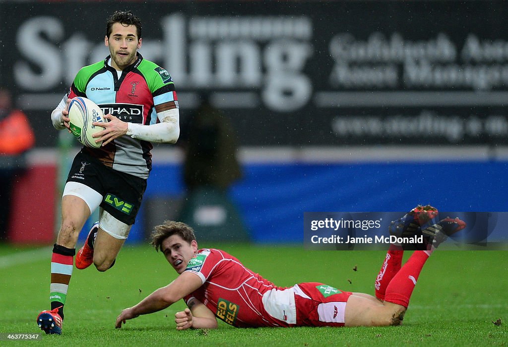 Scarlets v Harlequins - Heineken Cup