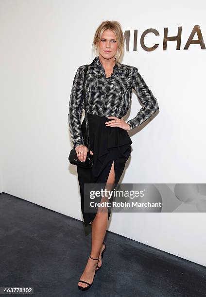 Alexandra Richards attends Michael Kors at Spring Studios on February 18, 2015 in New York City.