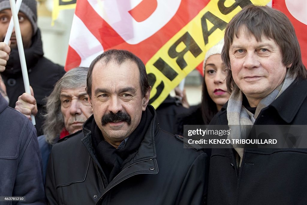 FRANCE-SOCIAL-UNION-STRIKE