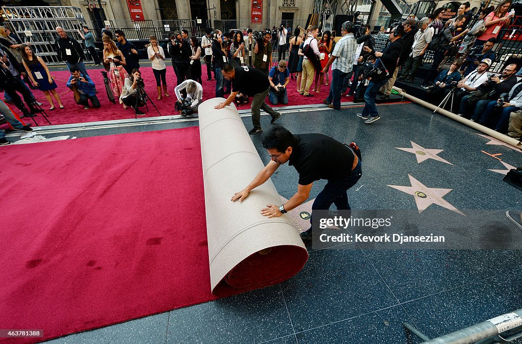 87th Annual Academy Awards - Red Carpet Installation Photo Op