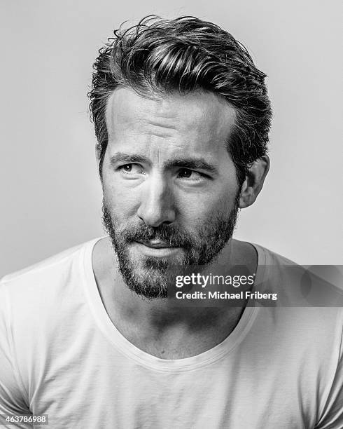 Actor Ryan Reynolds is photographed for Variety on February 3, 2015 in Park City, Utah.