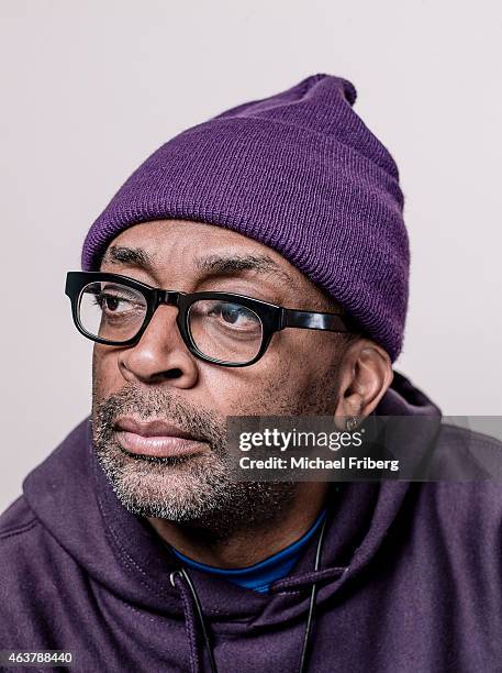 Director Spike Lee is photographed for Variety on February 3, 2015 in Park City, Utah.