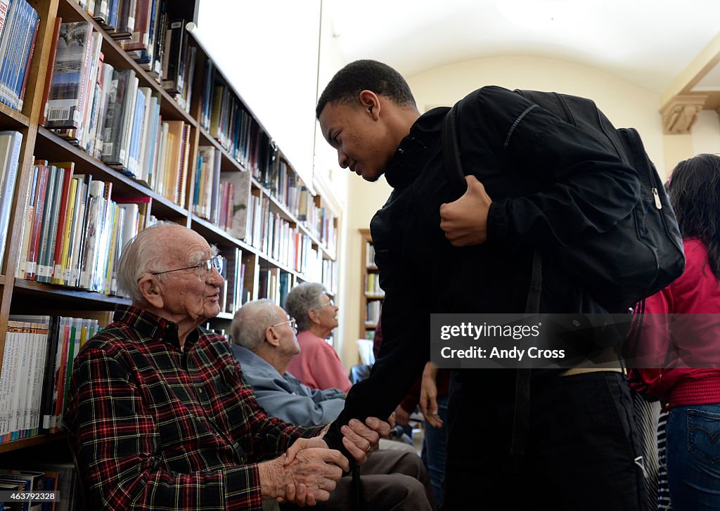 WWII Vets Visit Denver South High School