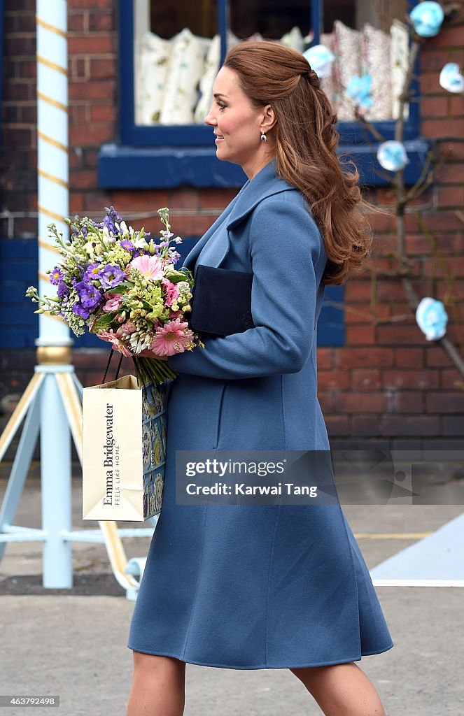 The Duchess Of Cambridge Visits Emma Bridgewater Factory