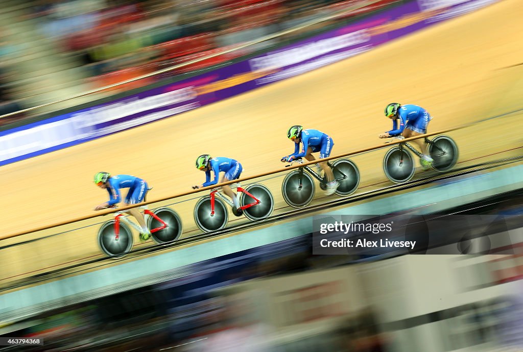 UCI Track Cycling World Championships - Day One