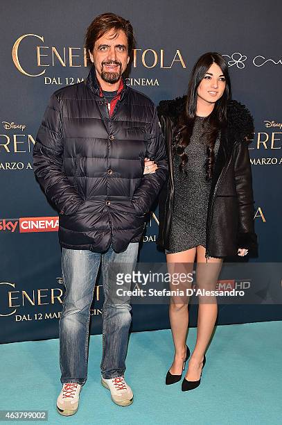 Valerio Staffelli attends "Cinderella" Screening held at Cinema Odeon on February 18, 2015 in Milan, Italy.