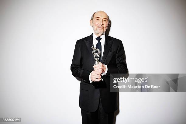 Costume Designer Albert Wolsky poses for a portrait at the 17th Costume Designers Guild Awards with presenting sponsor Lacoste at The Beverly Hilton...