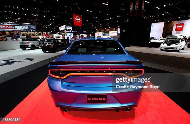 Dodge Charger at the 107th Annual Chicago Auto Show at McCormick Place in Chicago, Illinois on FEBRUARY 13, 2015.