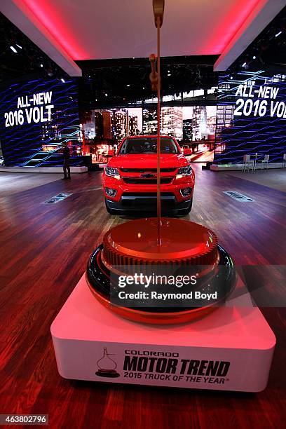 Chevrolet Colorado at the 107th Annual Chicago Auto Show at McCormick Place in Chicago, Illinois on FEBRUARY 13, 2015.