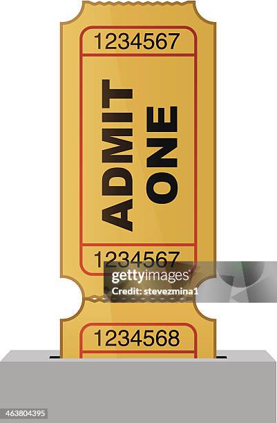 ticket dispenser - take a number stock illustrations